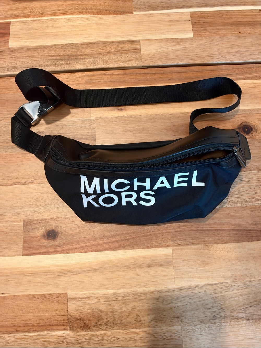 Michael Kors Black Logo Belt Bag